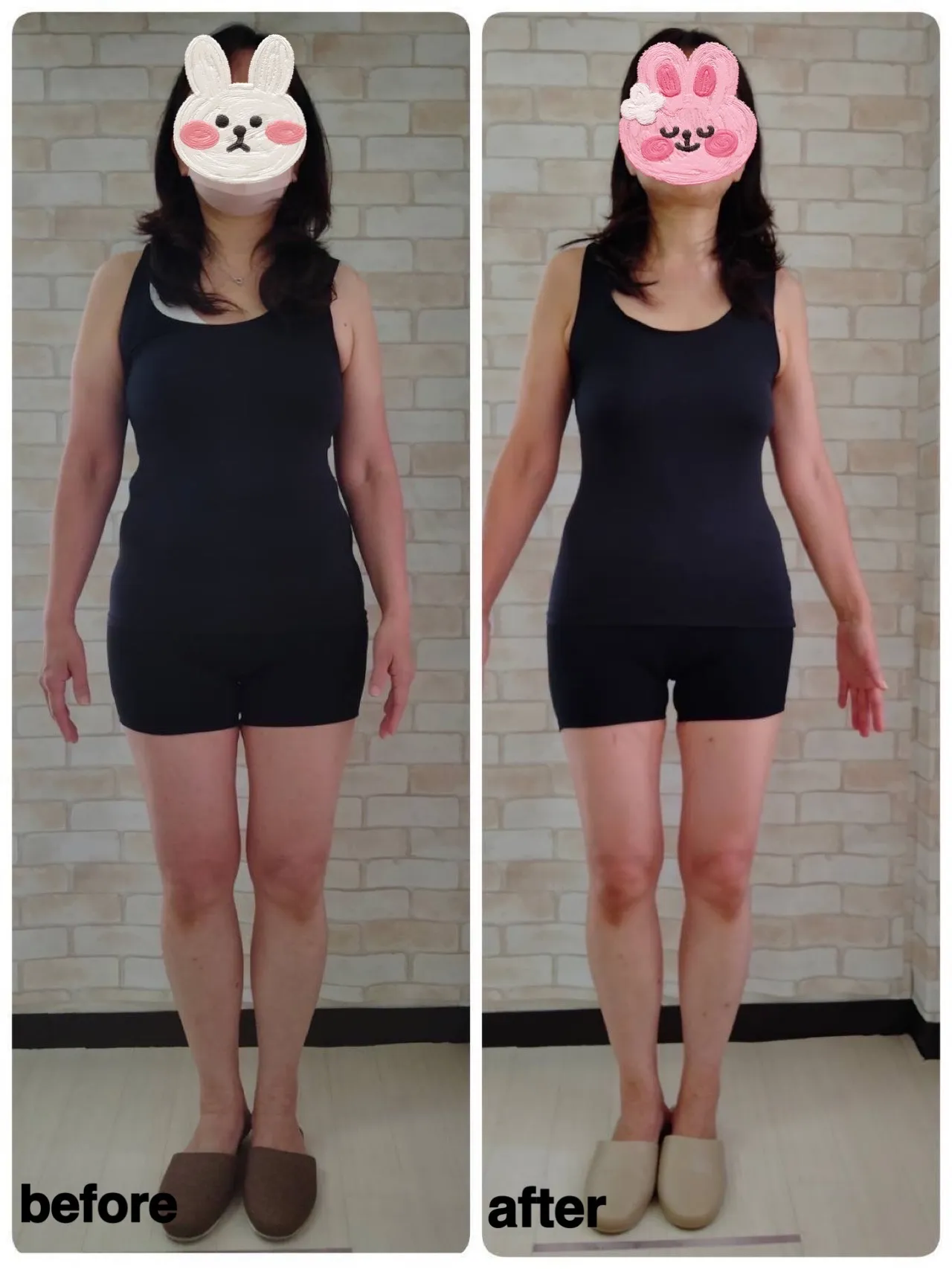 60代女性/4か月/体重-14kg/体脂肪率-9.4%